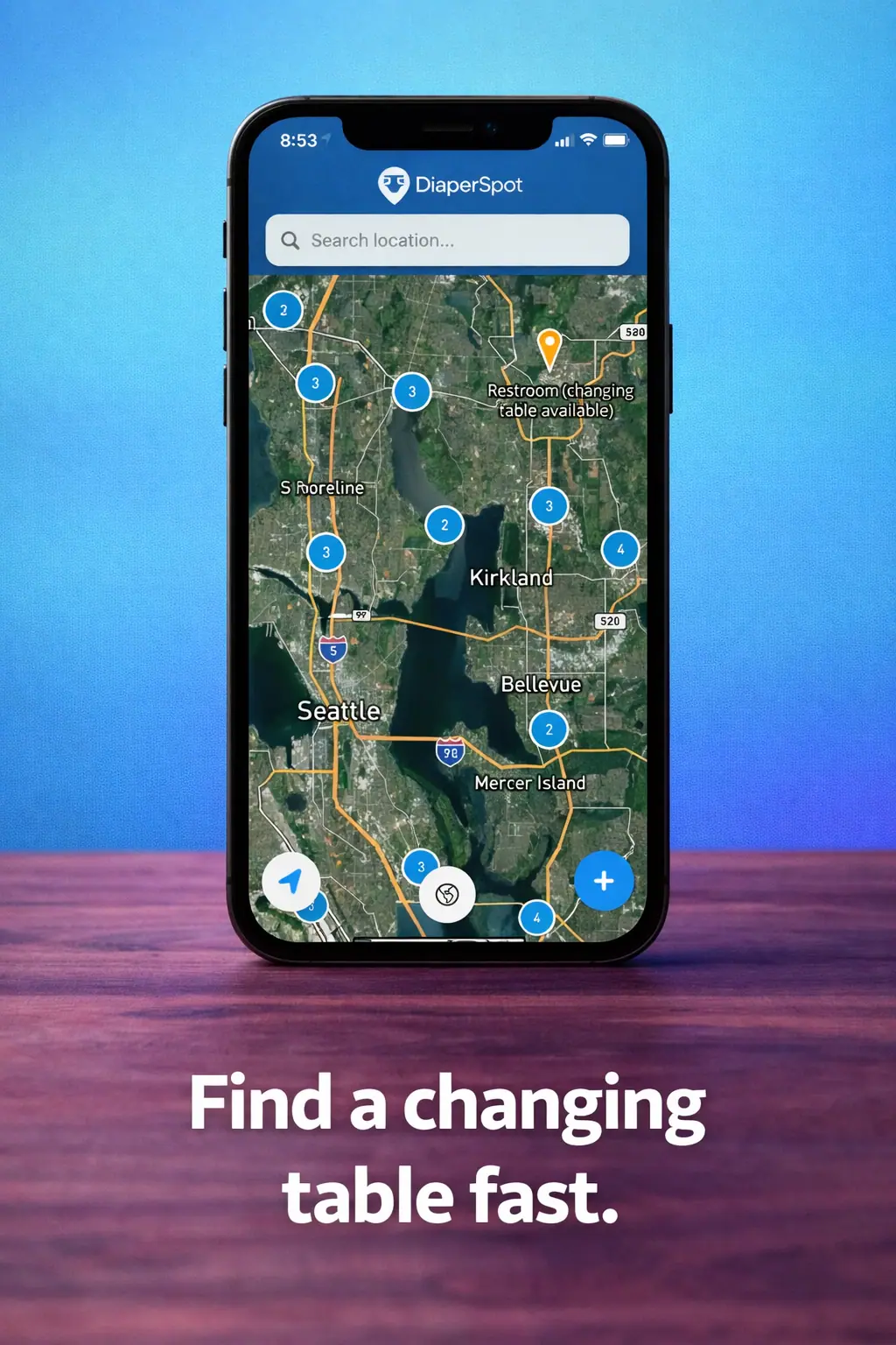DiaperSpot app preview